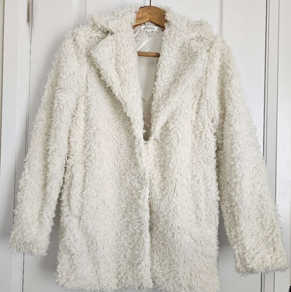 White Teddy Jacket